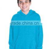Custom Hoodie Jersey Lined Double-needle Hem Hood Pouch Pocket Fleece Children Hoodies Wholesale thumbnail-2