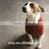 2017 Winter Hand Crochet Knit Dog Sweater thumbnail-1