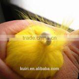 KR 100% Real Rex Rabbit Fur Pom Pom/Colorful Rabbit Fur Ball Keychain 6-10cm Bag Pendant thumbnail-6
