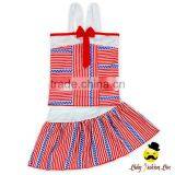 Summer Children Cute Short Dress Strap Striped Young Girl Swimwear Beach Pink Skirt thumbnail-5