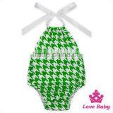 St.Patricks Day Baby Clothing Designs Of Punjabi Suits Printed Green Hat Adult Romper Pajamas Onesie thumbnail-2