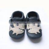 Lovely and Comfortable Rubber Sole Baby Moccasins Shoes thumbnail-2