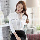Custom Womens Chantity Nice Design Fashionable Ladies Formal Tops and Blouses Models for Summer thumbnail-6