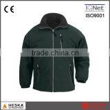 High Quality Wholesale Men Polar Fleece Jacket Casual Outdoor Garment With Zipper thumbnail-1