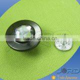 Rhinestone Jean Button for Jacket Polished Shine Bright Metal Button for Jeans 12years Experience