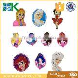 10 Styles Frozen Elsa Cartoon Cute Patch Embroidered Iron/Sew On Applique thumbnail-1