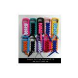 Shoelace silicone case for blackberry 8520