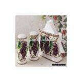 3 PC Tabletop Set, Tableware Napkin Holders, Shakers thumbnail-1