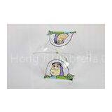 Straight Clear PVC Umbrella UV Protection , Hand Open Umbrella 16\