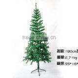 120cm Cheap Mini PVC Plastic Base Artificial Christmas Tree thumbnail-3