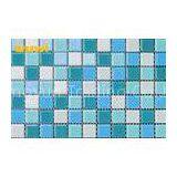 Square Glitter Hotels / Bars Crystal Glass Mosaic Tiles With Cleaning Easliy thumbnail-1