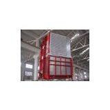OEM Red Construction Hoist Parts Building Lifter Single Elevator Cage for Oil Fields thumbnail-1