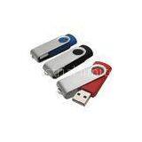 Mini Fast Swivel Metal USB Flash Drive With Plug And - Play Function