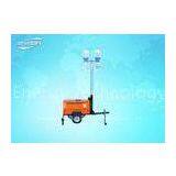 230V Diesel Generator Set Construction Light Towers Mechanical Mast