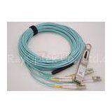 1m 40G QSFP+ Optical Transceiver to 4 Duplex LC Breakout Active Optical Cable