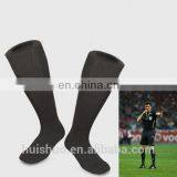 Wholesale soccer socks anti-skidding long mens socks referee thick mesh sports socks