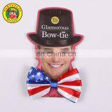 Jumbo America Fourth of July Large Bow Ties for Men thumbnail-2