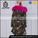 Modern and Fashionable Real Fur Trimmed Coats With Warm Hodded thumbnail-5