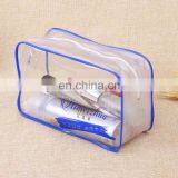 Factory Price Transparent Flat Bottom Reusable Cheap Pvc Customize Cosmetic Pvc Bag With Zipper thumbnail-3