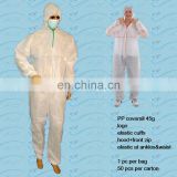 disposable nonwoven coverall / overall for spray painting