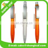 Transparent pen with thick pen clip