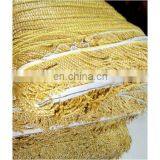 GOLD MYLAR THREAD FRINGE | Metallic 3" 6" and 9" Rayon, Cotton and Metallic Bullion Fringe thumbnail-3