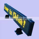 LED Moving Sign Display for Car Use/taxi ,programme Advertising Panel