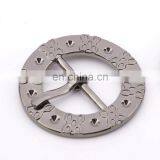 Low price wholesale adjustable dress belt buckles metal