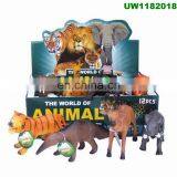 Jungle Animal Figures Toddler Toy Set Realistic Wild Plastic Animal Play set