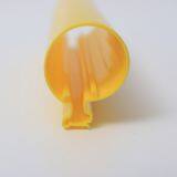 Custom PC PMMA PVC ABS PP PE Materials Plastic Extrusion Plastic Profiles thumbnail-3