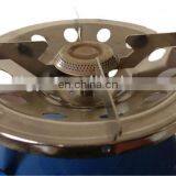 Small Stainless Steel Coated Chrome Gas Burner, Single Cooking Burner With Ignition thumbnail-2