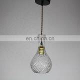 Modern Vintage Style Bistro Led Red Wine Storage Glass Shade Pendant Lighting thumbnail-2