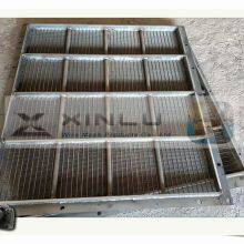 Панели с клиновидными проволочными сетками, опорные решетки из клиновидных проволок, профилированные проволочные сотовые пластины, фильтрующие детали из нержавеющей стали thumbnail-3