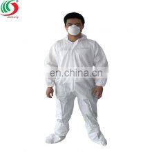 Ultrasonic Sewing Coverall For Chemical Hazard 30gsm To 70gsm Wholesale thumbnail-3
