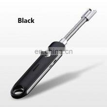 Cheapest Power Safety Switch Flexible Neck Pulsed Arc USB Charging Arc Lighter With Hook thumbnail-4