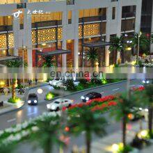 Seaside Holiday Hotel Building Model With Miniature Ship thumbnail-3