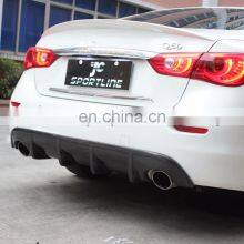 Carbon Fiber Q50 Rear Diffuser for Infiniti Q50 2013Up thumbnail-3