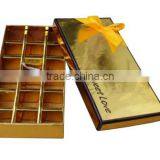 Printed Custom Design Elegant Paper Chocolate Packaging Box thumbnail-1