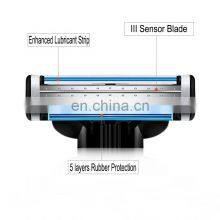 3 Blade Razor Cartridges 4pcs Blade Replacement Spare For Standard Beard Shaver Trimmer Blades thumbnail-5