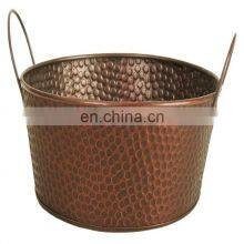 Copper Antique Metal Hamerred Planters