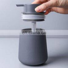 Grey Lotion Dispenser Bathroom Lotion Hand Pump Dispenser Soap Dispenser Bottles thumbnail-4