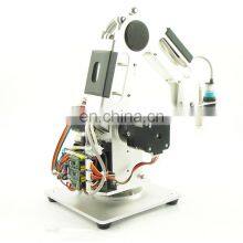 Aluminum Alloy 6061 Silver 3pcs 42 Gear Motors +3-Axis Mechanical Robot Arm 3-DOF Robotic Arm thumbnail-4