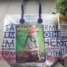 FREEZABLE LUNCH BAG, INSULATION ALUMINIUM FOIL BAG, THERMAL THERMO COOLER TOTE BAG, BENTO PICNIC thumbnail-2