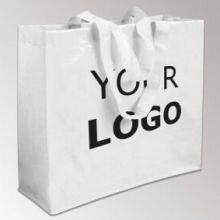 Super Strong Promotional Matt Laminated PP Woven Shopping Luggage Packing Bag With Zipper Luggage Shopping Bag thumbnail-4