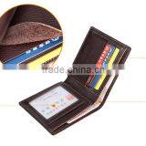 High Quality Custom Genuine Real Ostrich Leg Leather Small Wallet for Men thumbnail-6