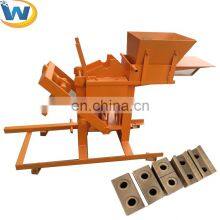 China All Kinds Of Manual Hand Red Interlocking Brick Presser Sale To Africa