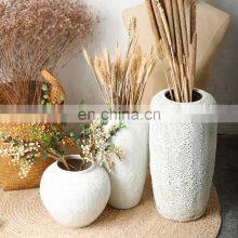 Antique Style Matte Clay Bubble Glazed Ceramic Rustic Pottery Retro Nordic Home Decoration Vintage Vase thumbnail-5