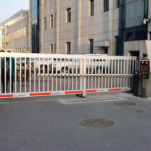 Fully Automatic Door 10 Meters Electric Retractable Door Track Ditching Suitable for Units and Schools thumbnail-4