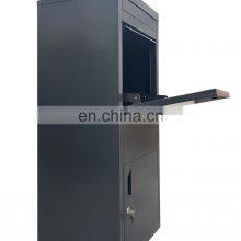 Гибкий металлический почтовый ящик для прихожих, смонтированный на стене, выполненный из оцинкованной стали