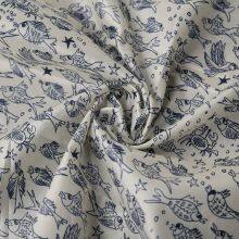 100% Polyester Fabric Transfer Printed Fabric for Downcoat,lining Fabric thumbnail-1